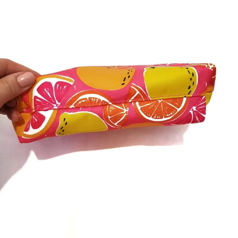 Clinique | Bright and Cherry Citrus Makeup Bag